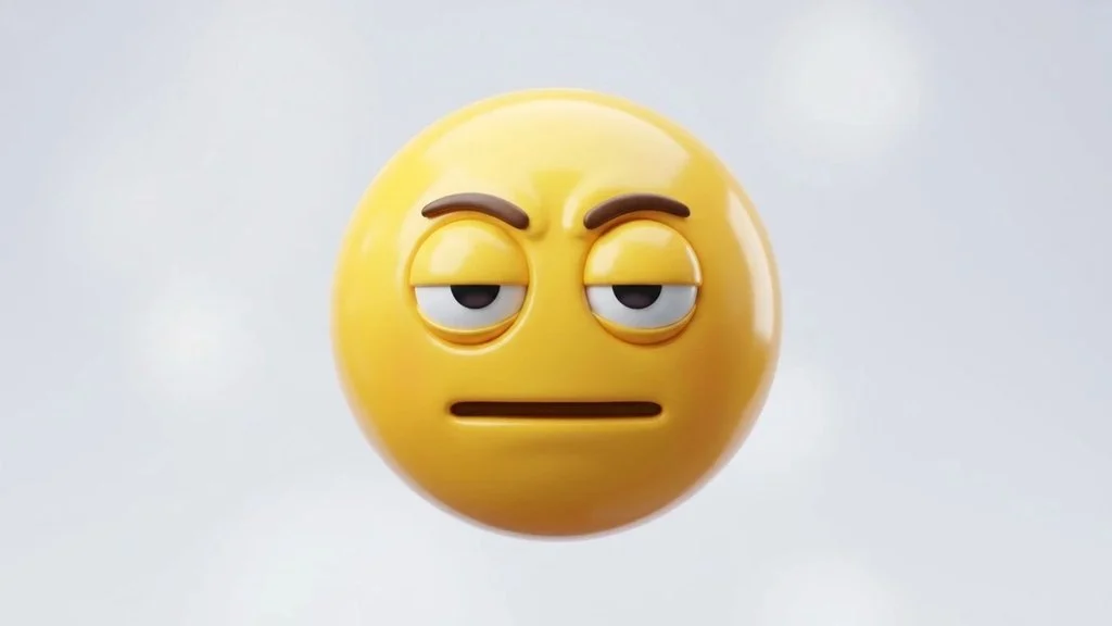 Bored Emoji Face Mean