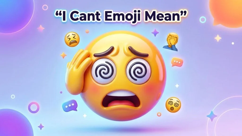 I Cant Emoji Mean