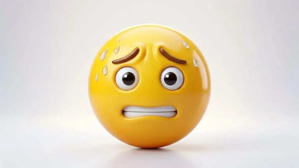 Tense Emoji Mean