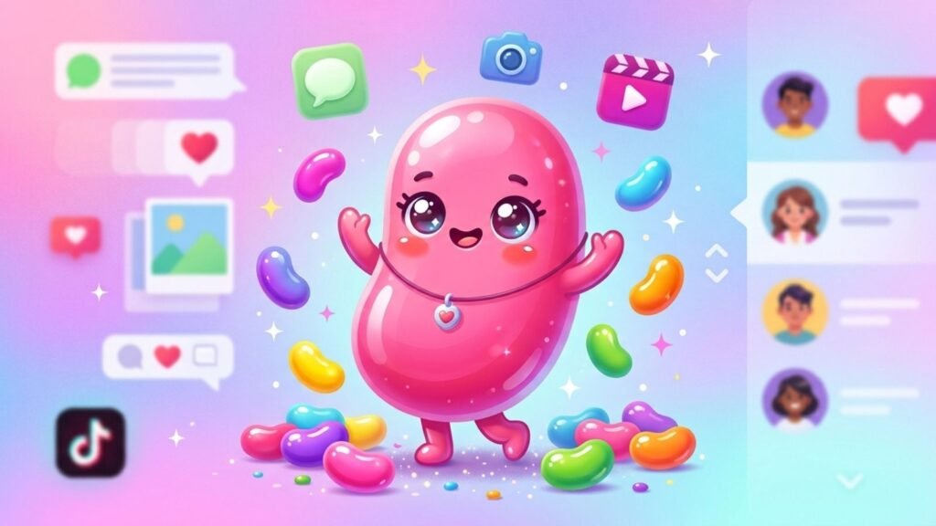 Trending Jelly Bean Emoji in 2026