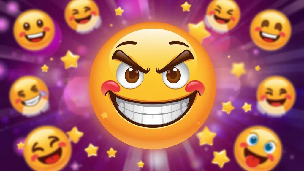 Trending Mischievous Face Emoji in 2026
