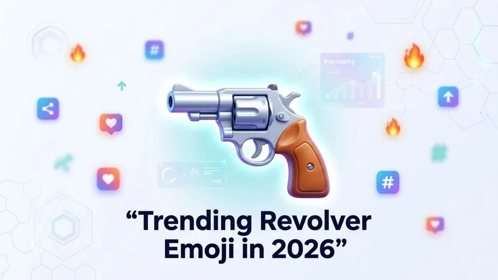 Trending Revolver Emoji in 2026