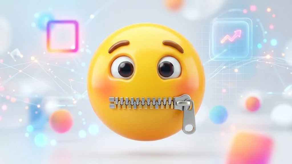 Trending Zipped Lips Emoji in 2026