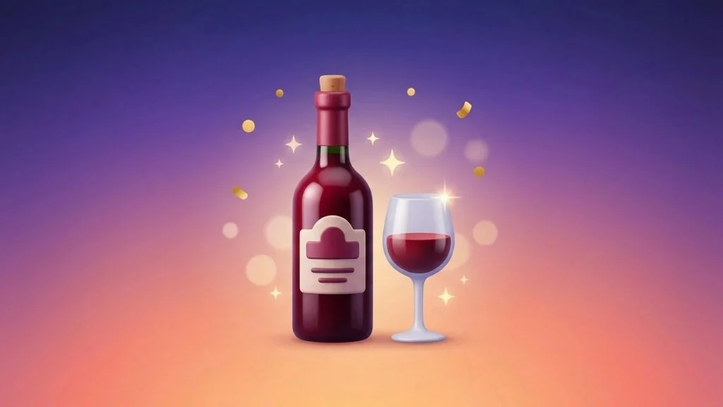 Wine Bottle Emoji Mean